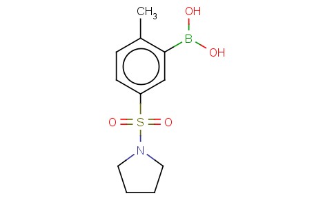 2-METHYL-5-(PYRROLIDIN-1-YLSULFONYL)PHENYLBORONIC ACID